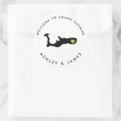 Welkom Sticker Grand Cayman Wedding, Box, Bag (Tas)