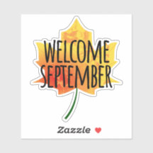 Welkom, Sticker september