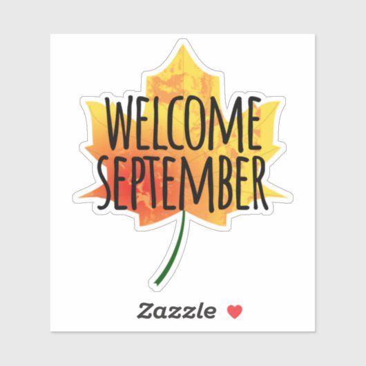 Welkom, Sticker september (Vel)