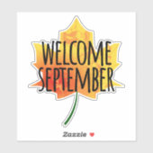 Welkom, Sticker september (Vel)