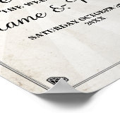 Welkom Suiker Schedel Halloween Bord Bruiloft Poster (Hoek)