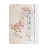 Welkom, Sweet Girl Foto-Baby Magneet (Verticaal)
