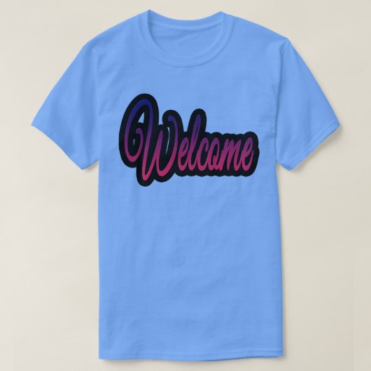 Welkom T-shirt (Design voorkant)