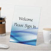 Welkom Tabletop Sign Reclamebord Met Voetstuk (Insitu)