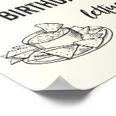 Welkom Taco Birthday Party Poster (Hoek)