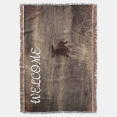 Welkom, teckel deken (Voorkant Verticaal)