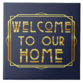 Welkom Tegeltje (Voorkant)