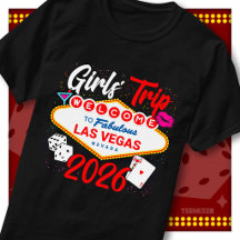 Welkom Teken Feest in Las Vegas Meisjesreis 2026