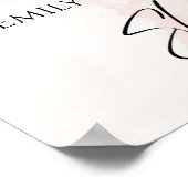 Welkom Tent Sleepover Birthday Party Poster (Hoek)