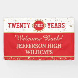 Welkom terug! 20e Hereniging Celebratie Banner