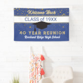Welkom terug 40 jaar Klasse Reunion Banner (Insitu)