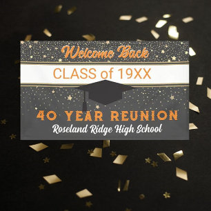 Welkom terug 40 jaar Klasse Reunion Banner
