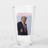 Welkom terug Amerika Trump 45 47 Glas (Achterkant)