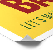 Welkom terug. ASL-poster. Poster (Hoek)