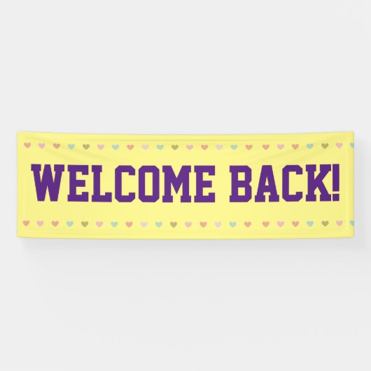 Welkom terug - Banner heropenen (Horizontaal)