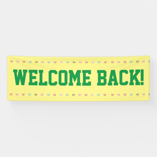 Welkom terug - Banner heropenen (Horizontaal)