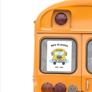 Welkom terug bij de schoolbus poster