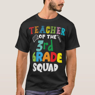 Welkom terug bij School Custom T-shirt Teacher Squ