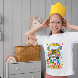 Welkom terug bij School Funny Outfit School Bus T-shirt