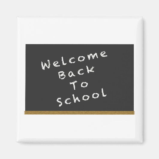 Welkom terug bij School Magnet (Voorkant)