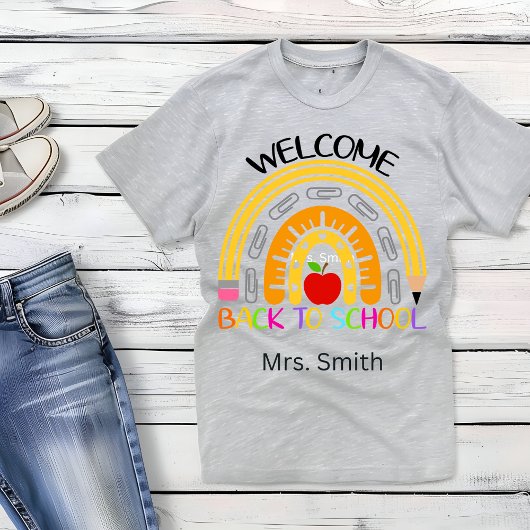 Welkom terug bij School Rainbow  Tshirt