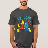 Welkom terug bij School Teachers T-shirt (Voorkant)