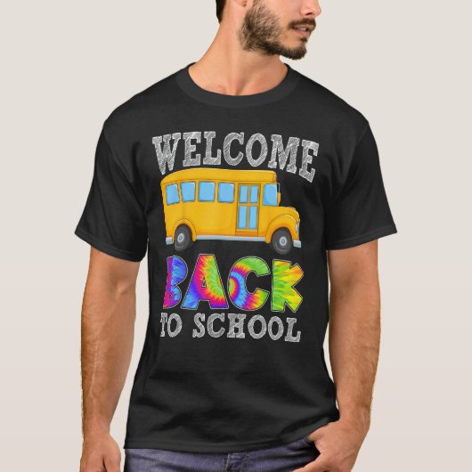Welkom terug bij School Transport School Bus D T-shirt (Voorkant)