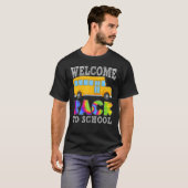Welkom terug bij School Transport School Bus D T-shirt (Voorkant volledig)