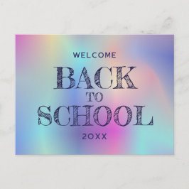 Welkom terug briefkaart