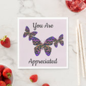 Welkom terug Bright Butterflies Business Employee Servet (Insitu)