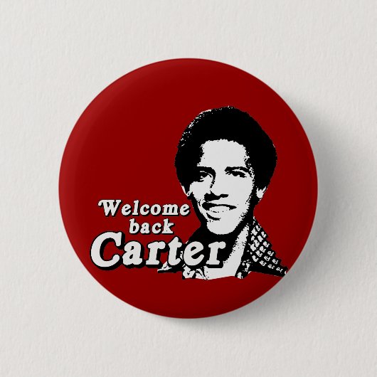 Welkom terug Carter Ronde Button 5,7 Cm (Voorkant)