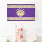 Welkom terug! CUSTOM class reünie banner (Insitu)