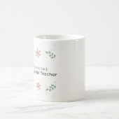 Welkom terug docent mok | Geschenk voor terug naar (Center)