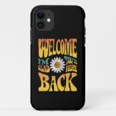 Welkom terug, fijn dat je er bent, docent Case-Mate iPhone case (Achterkant)