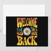 Welkom terug Ik ben blij dat je hier bent docent Kaart (Voorkant / Achterkant)