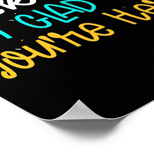 Welkom terug Ik ben blij dat je hier terug bent na Poster (Hoek)