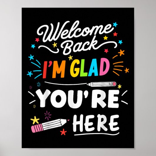 Welkom terug in Blij dat je hier bent Poster (Voorkant)