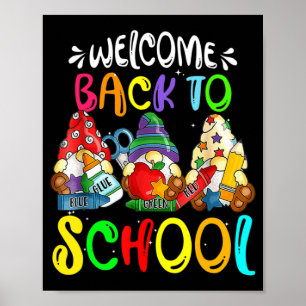 Welkom terug in schoolgenomes Fun Teachers Student Poster