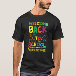 Welkom terug in schoolverlater t-shirt