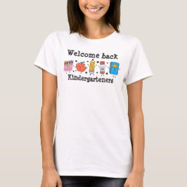 Welkom terug klas t-shirt