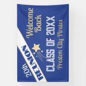 Welkom terug Klasgenoten Reünie Banner (Verticaal)