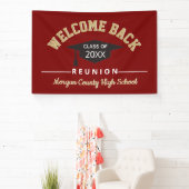 Welkom terug Klasse reunion groot Spandoek (Insitu)
