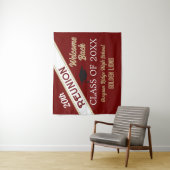 Welkom terug! klassenreünie wandkleed (In situ)