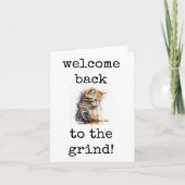 Welkom Terug naar de Grind, Funny Coffee Kaart (Voorkant)