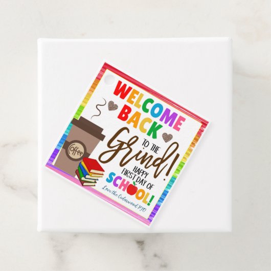 Welkom terug naar de Labels van de Korte koffie (In situ)