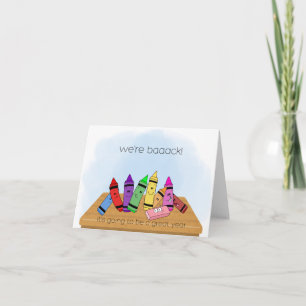 Welkom terug naar de schoolkaart kaart