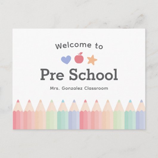 Welkom terug naar de Sjabloon van het Briefkaart (Voorkant)