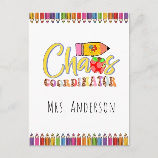 Welkom terug naar het Briefkaart van de Schoolfoto (Voorkant)