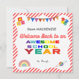 Welkom terug naar Kaart school