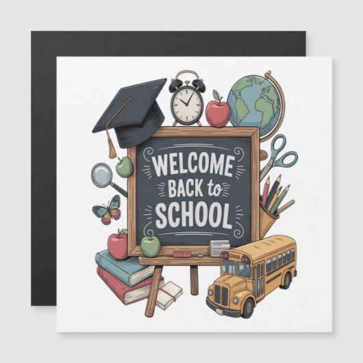 Welkom terug naar school (Voorkant / Achterkant)